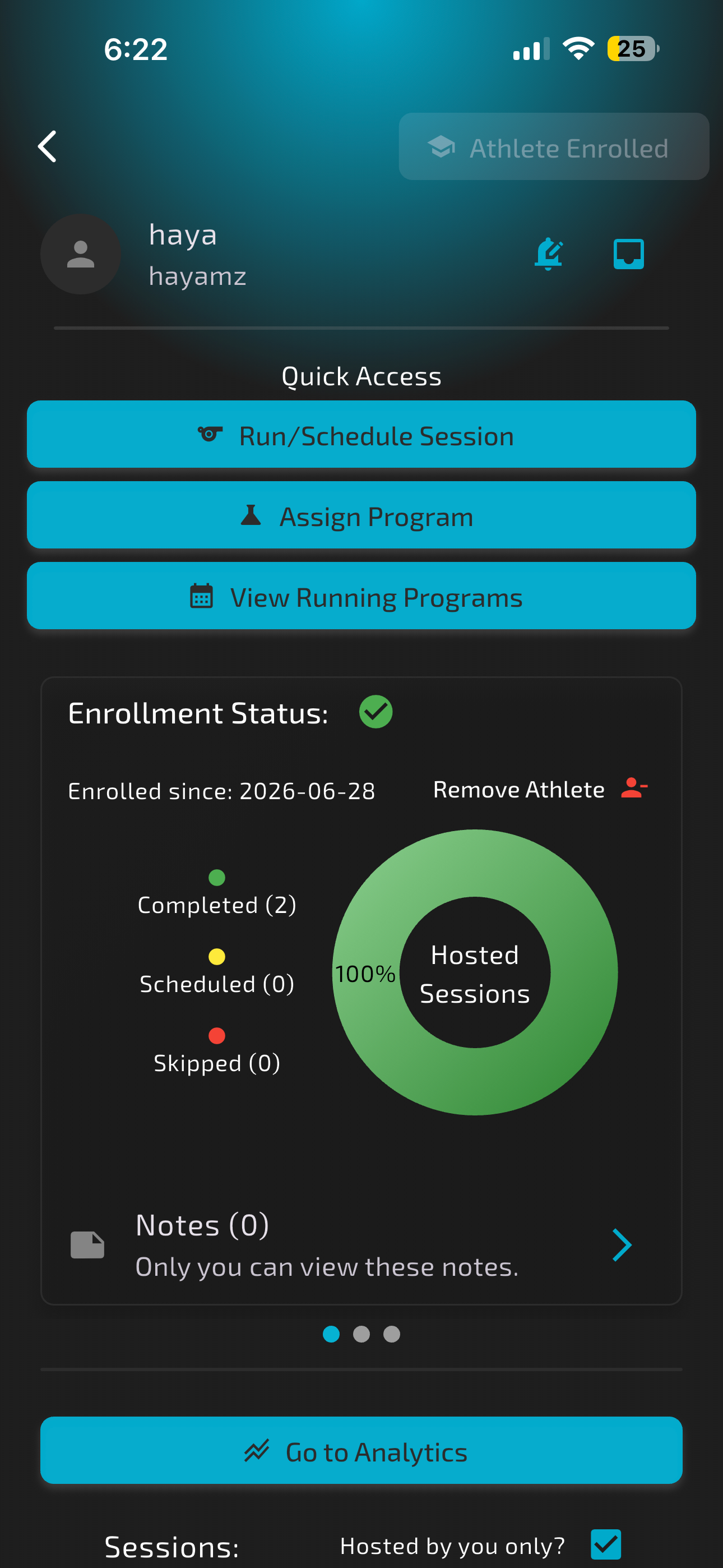 Olympus Performance Lab screenshot 6