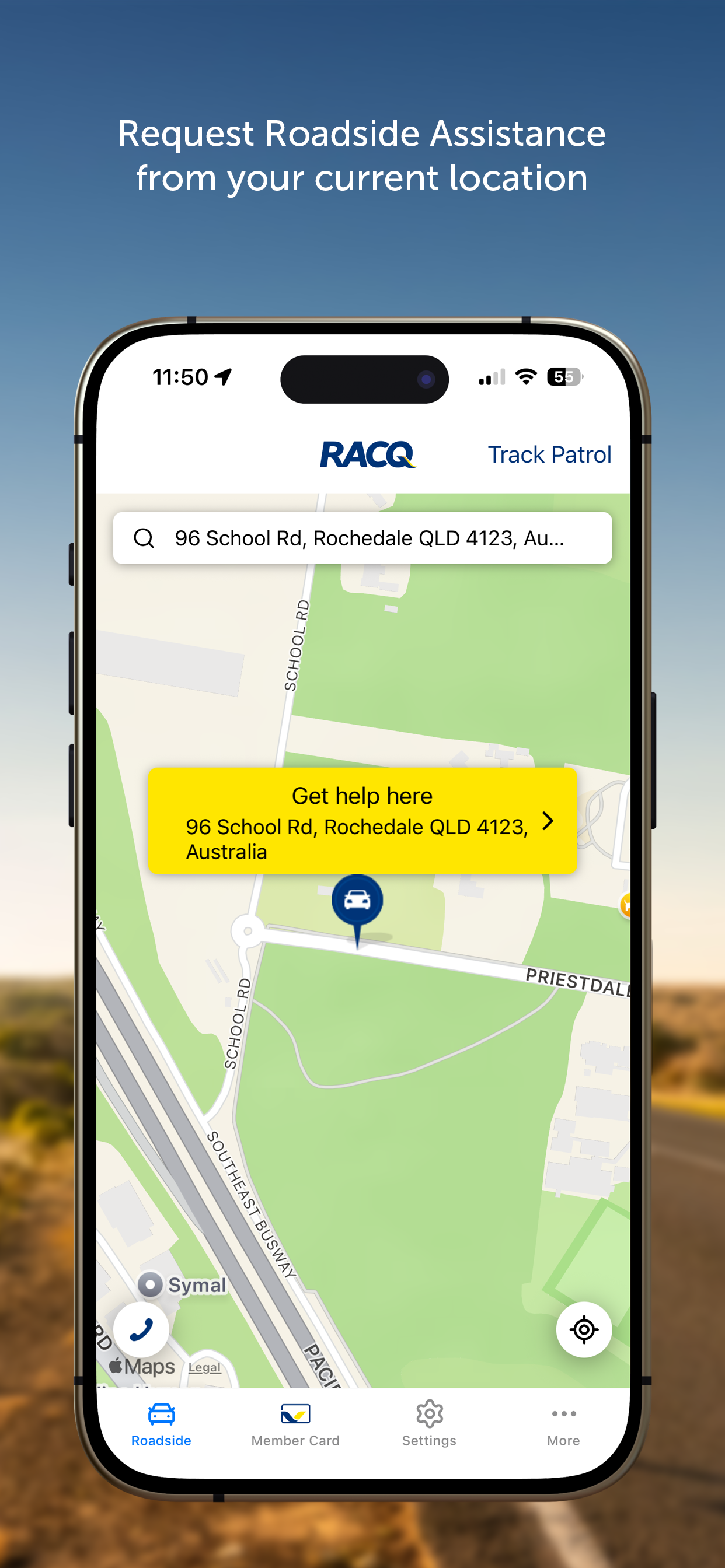 RACQ Roadside Assistance screenshot 2