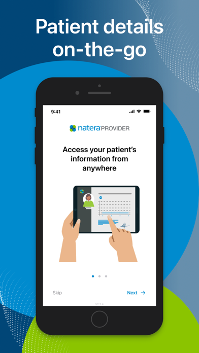 Natera Provider iPhone screenshot 4 - Medical app