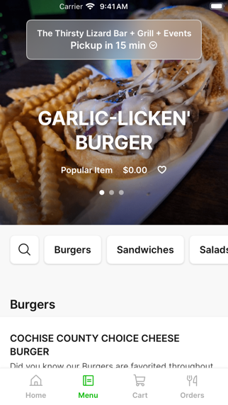 App screenshot