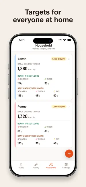 Portionary Food Tracker screenshot 2