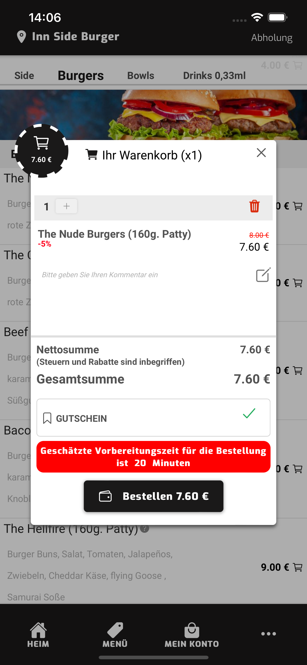 Inn Side Burger