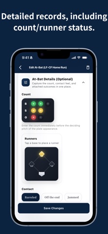 Baseball Batting Stats screenshot