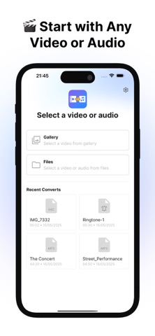 MP3 Converter: Media Converter screenshot