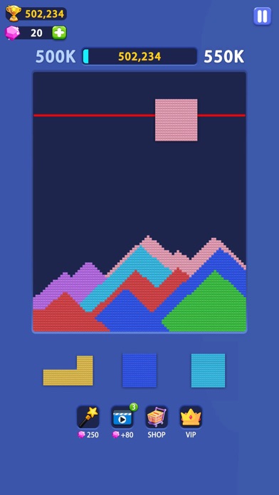 Sand Blast - Color Block Screenshot
