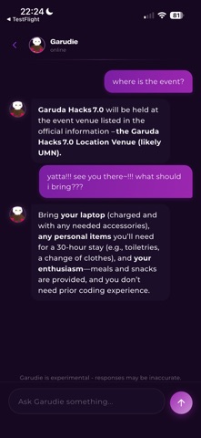 Garuda Hacks 7.0 screenshot