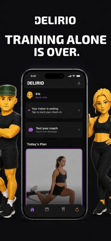 Delirio: AI Personal Trainer screenshot 1 of 5