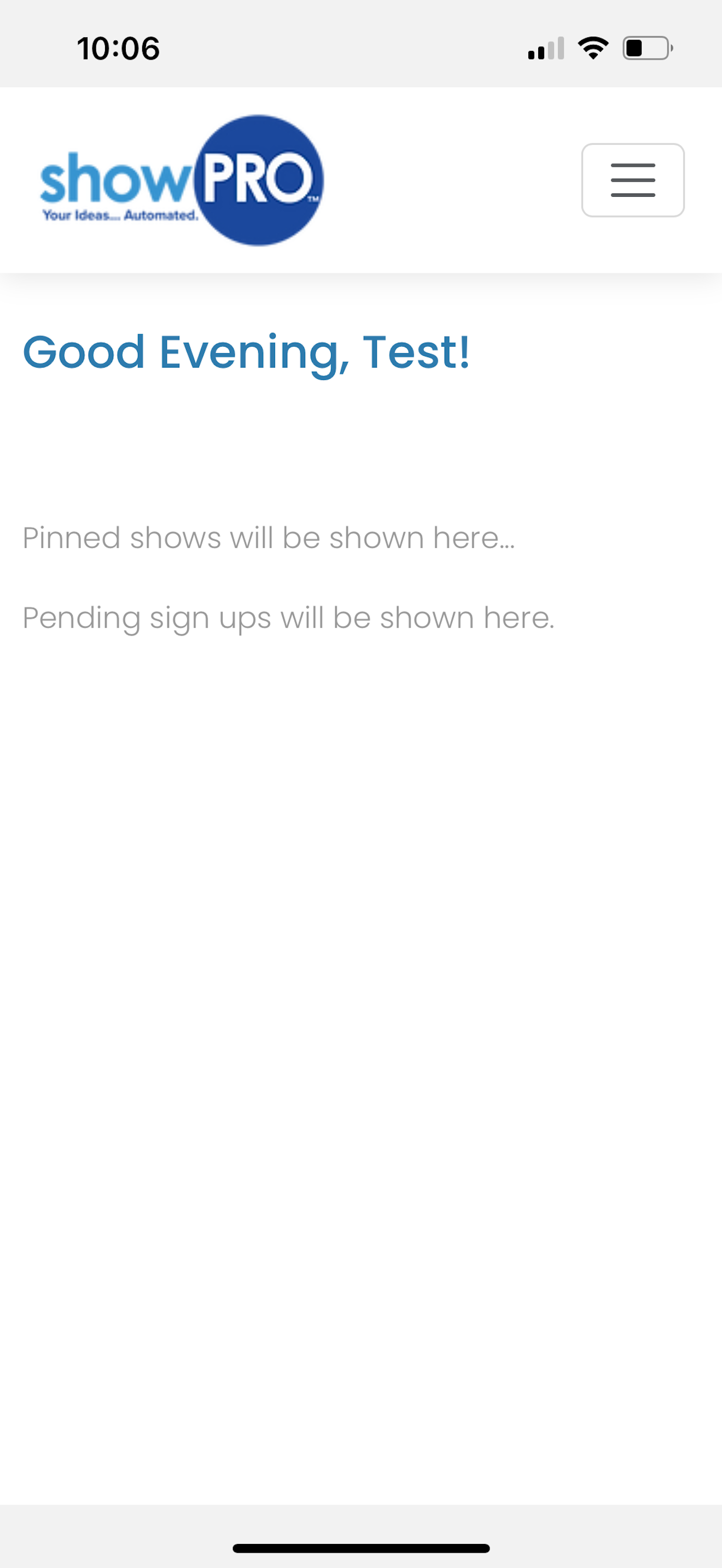 showPRO Hub