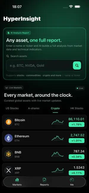 HyperInsight: Onchain Tracker screenshot 1