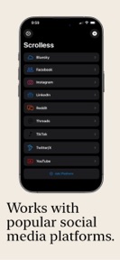 Scrolless: Feed Blocker screenshot
