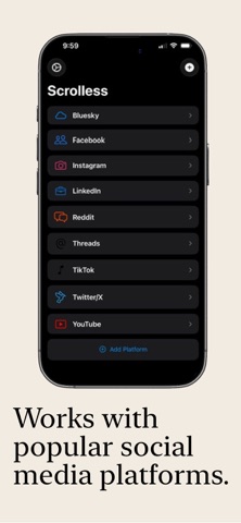 Scrolless: Feed Blocker Screenshot 4 of 5