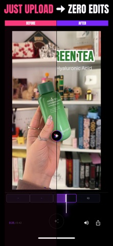 PopMyVideo: AI Captions & Text screenshot
