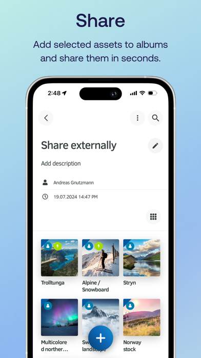 Fotoware Mobile Screenshot