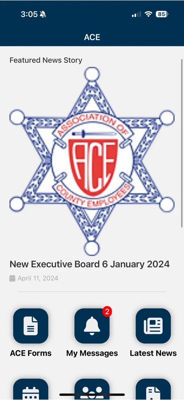 Screenshot #2 pour County Employees Assoc.