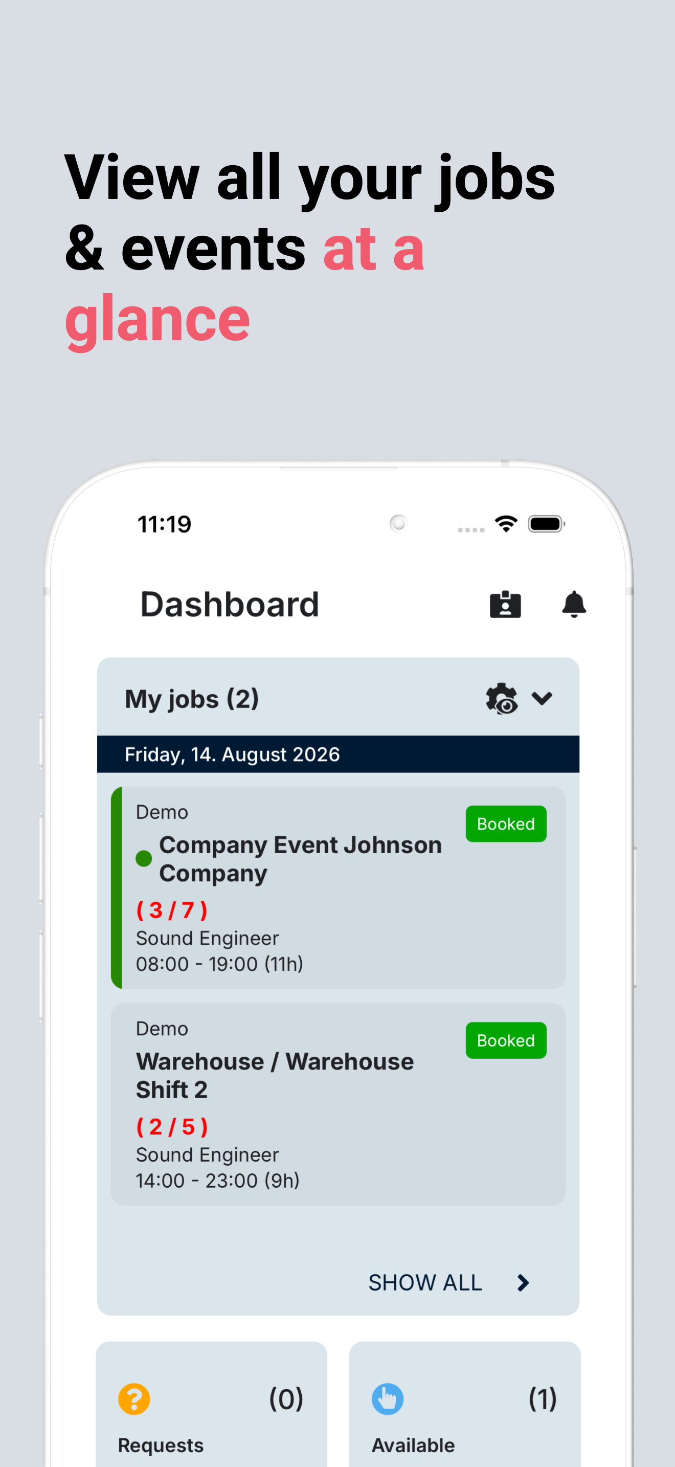 CrewBrain screenshot 3