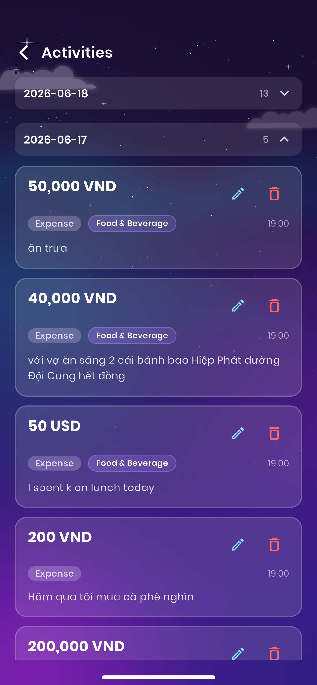 Recallify - Expense Tracking