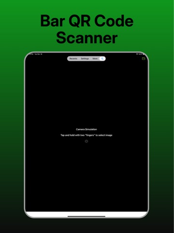 Barcode Reader-easyread iPad screenshot
