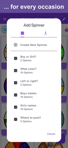 Flick Decide screenshot
