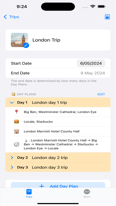 TripMark:Trip & Travel Planner Screenshot