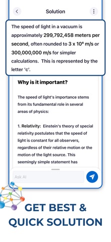 Physics AI Photo Solver iPhone screenshot