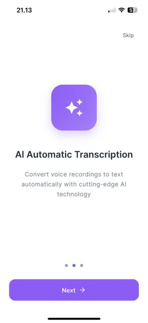 AI VoiceNote Studio screenshot 2