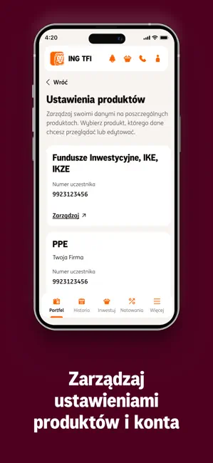 ING TFI24 iPhone screenshot 6