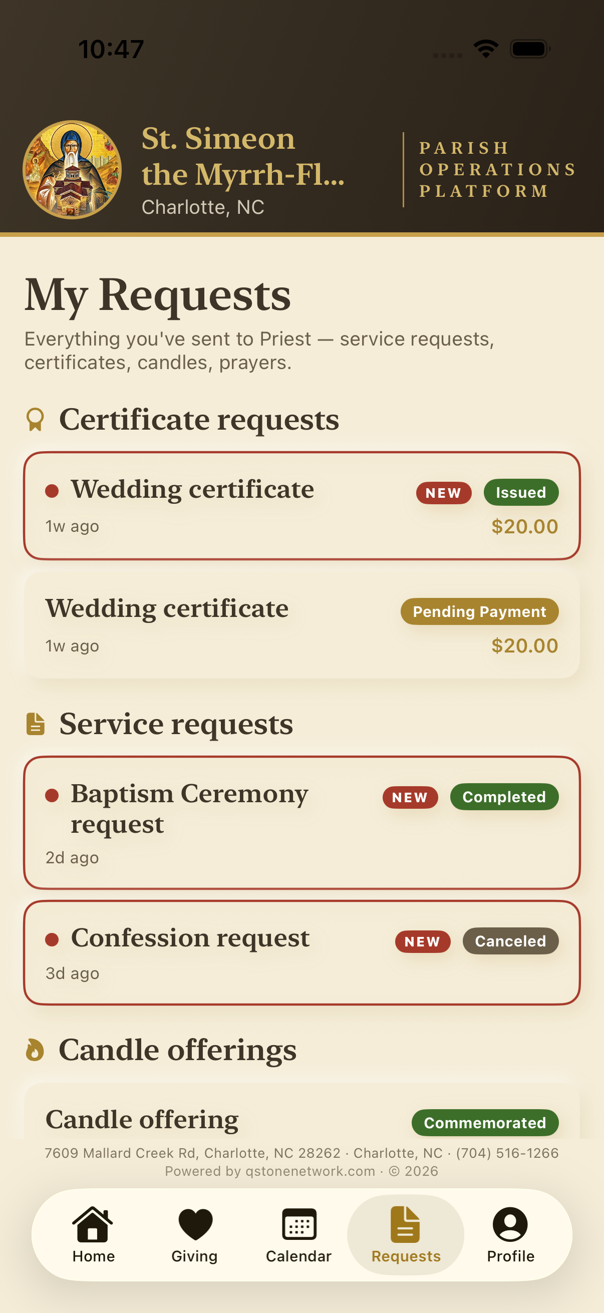 Parish Operations Platform