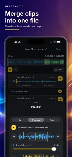 AudioMultiCut: Audio Splitter screenshot 3