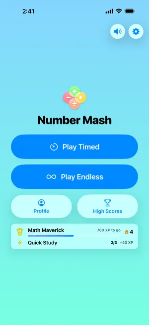 Number Mash: Math Puzzle Game screenshot 1