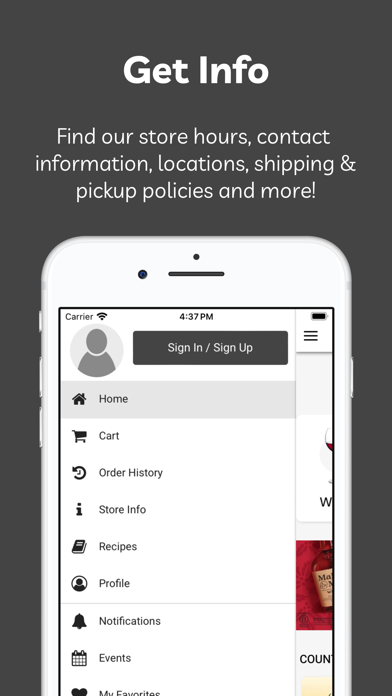 Luxe Liquor iPhone screenshot 2 - Shopping app