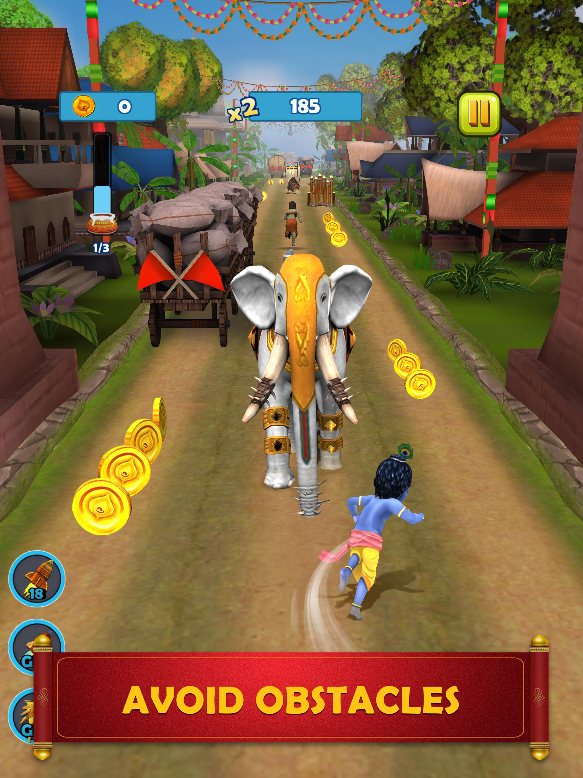 Little Krishna Runner screenshot 11