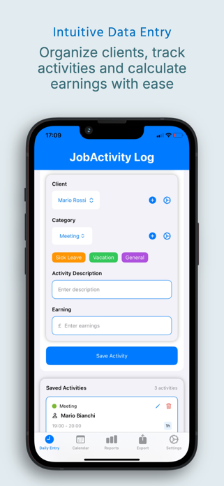 JobActivity Log Screenshot 1 of 8
