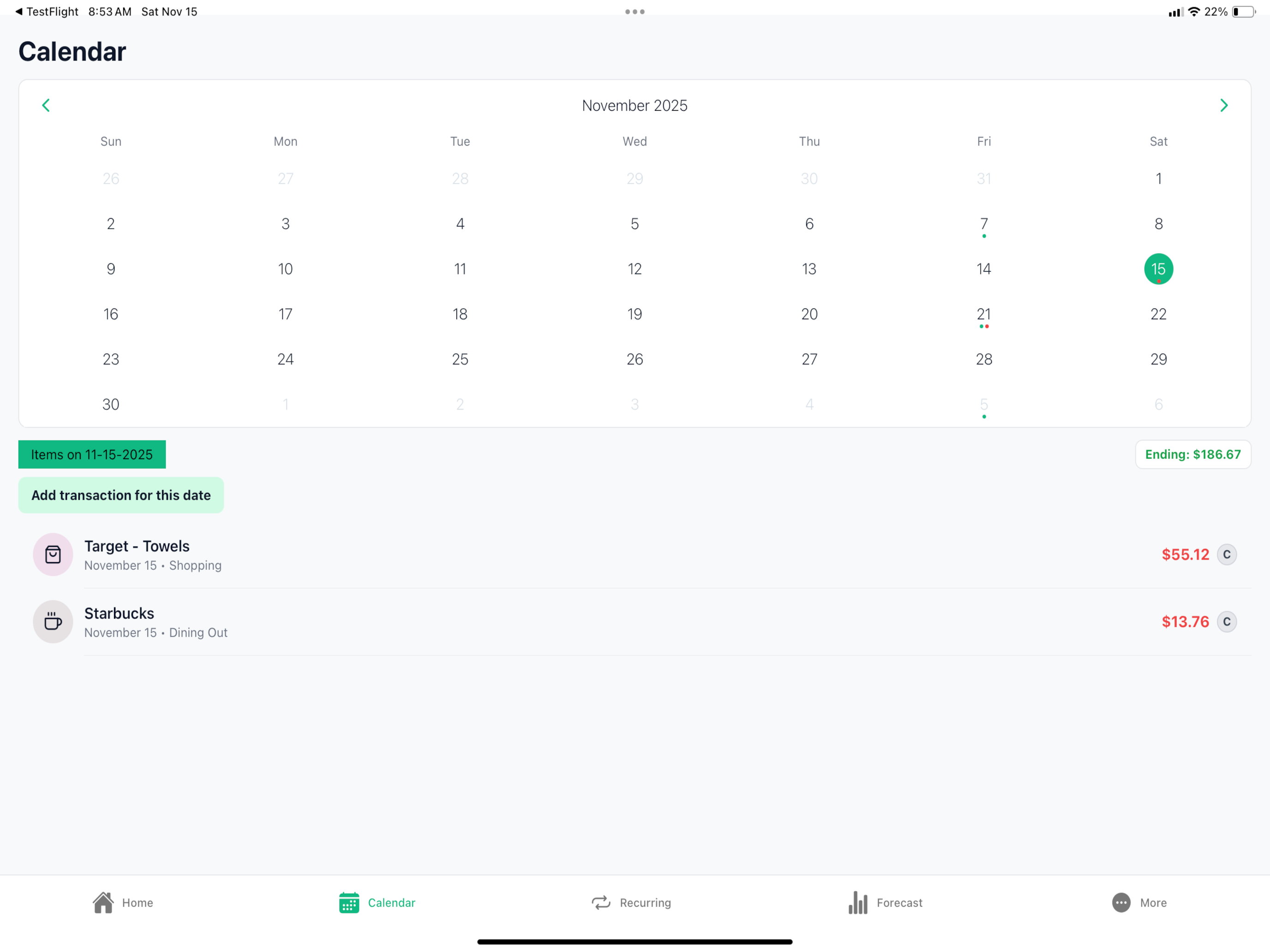 Paymnt: Cash Flow by Paycheck screenshot 6