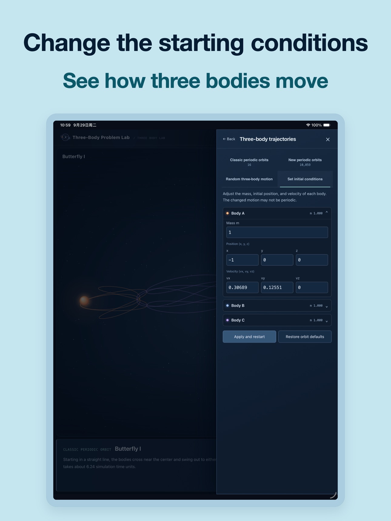 Screenshot 6 of Three-Body Motion