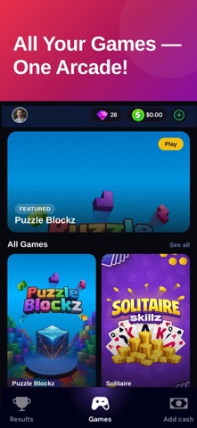 Skillz Arena iPhone screenshot