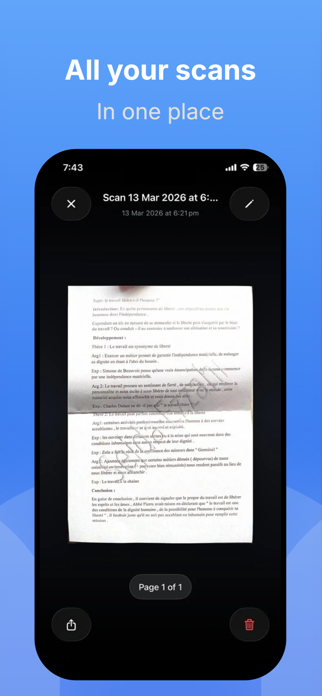 DocScanner: PDF Scan Screenshot 2 of 4