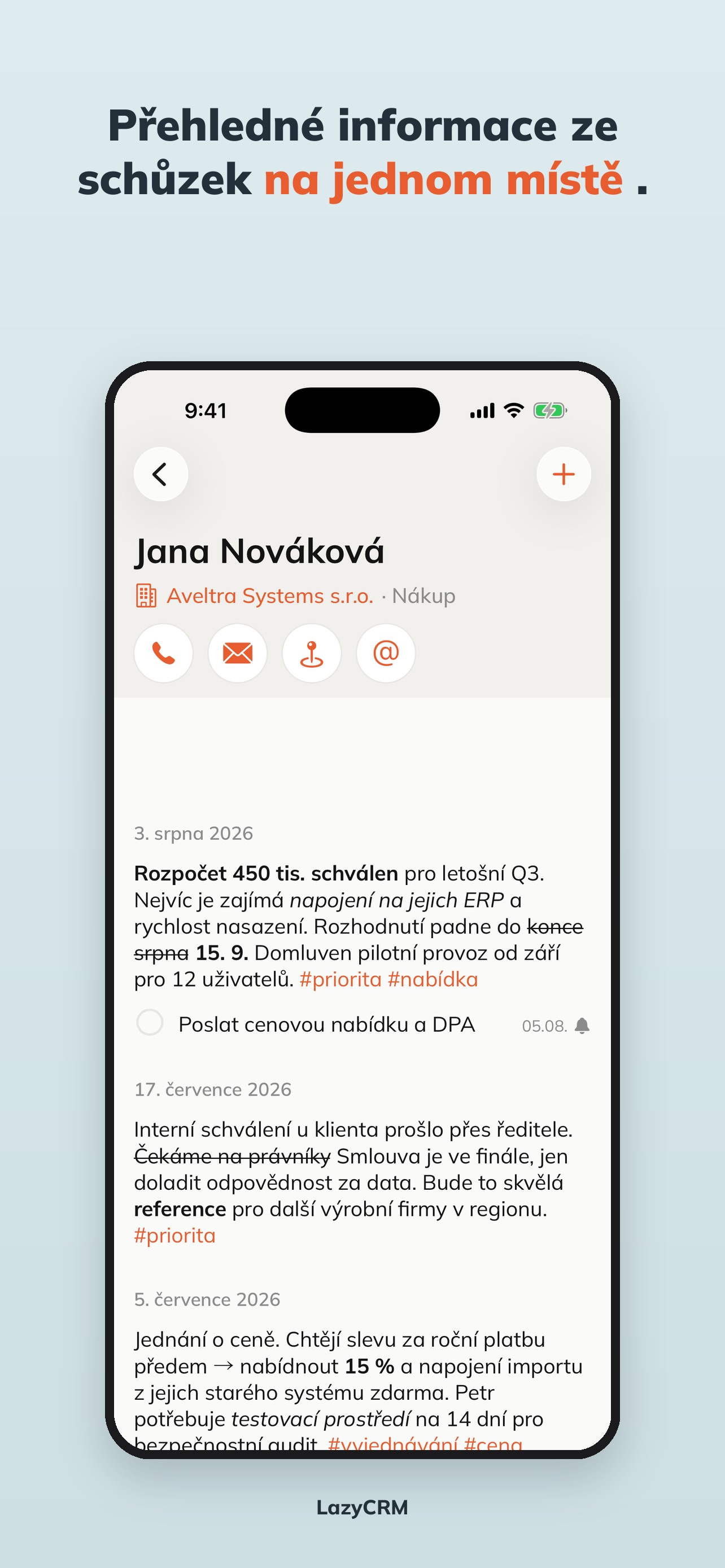 Screenshot 2 of LazyCRM