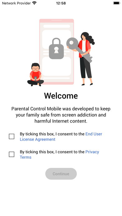 Screenshot #1 pour Parental Control Mobile