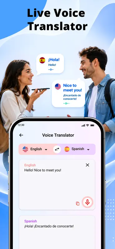Translate: Live Translator screenshot 3 of 7