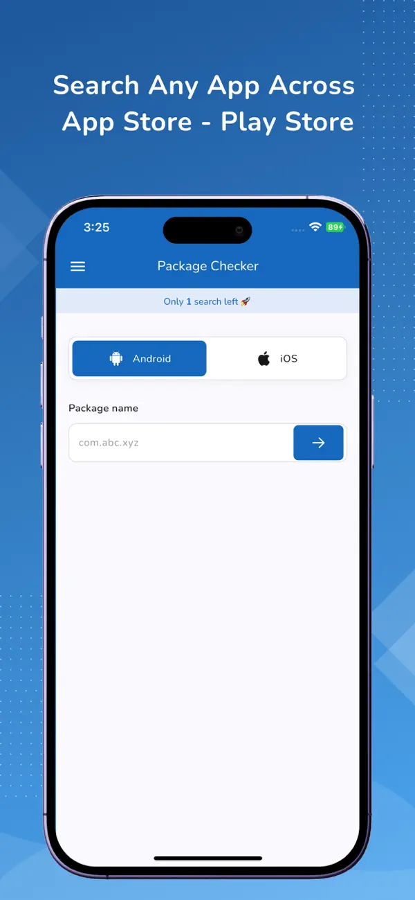 #1. Package Checker (iOS) โดย: SPELLENX INNOVATIONS PRIVATE LIMITED