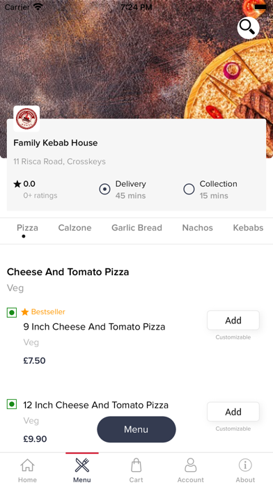 Family Kebab House Newport Screenshot