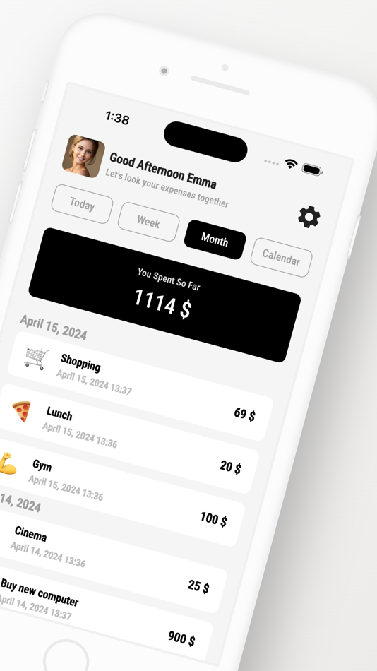 #2. Expense Tracker: Save Money (iOS) 由: Berke Kurnaz