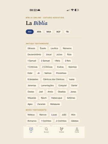 App da Bíblia: Estudo com IA iPad screenshot 3
