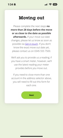 Ecotricity App Screenshot 2 of 4