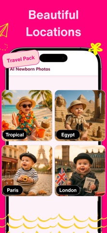 Newborn Baby AI Photo: NewPic screenshot