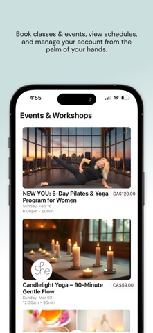 SHE Pilates & Yoga Screenshot 6 of 6