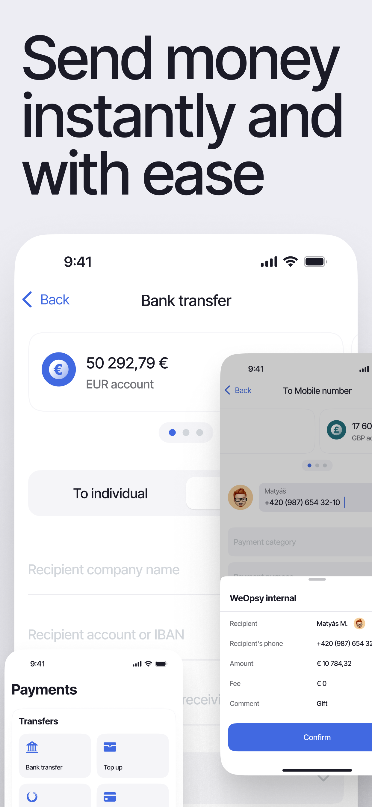 Optim System app - WeOpsy