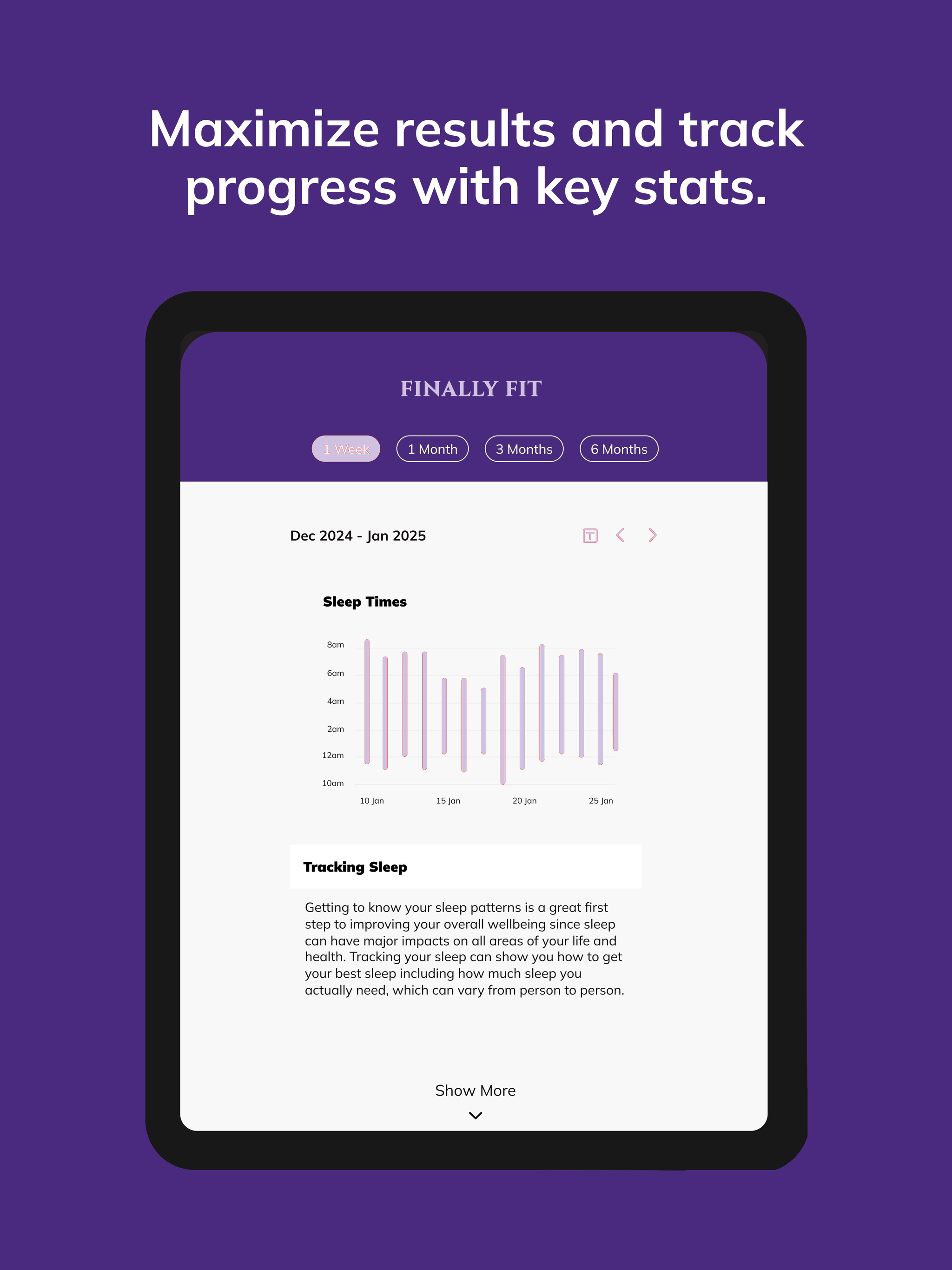 Finally Fit App