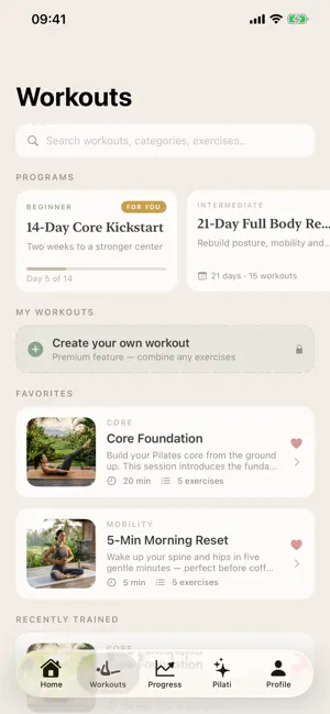 Pilatus Pilates screenshot 2