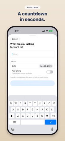 Soon: Event Countdown iPhone screenshot